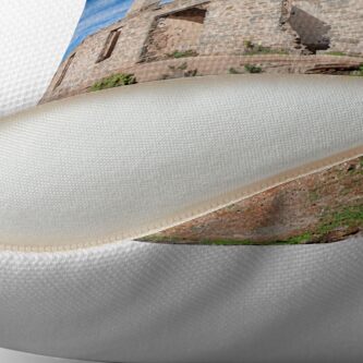 Alternate view of Waukaringa Ruins Throw Pillow