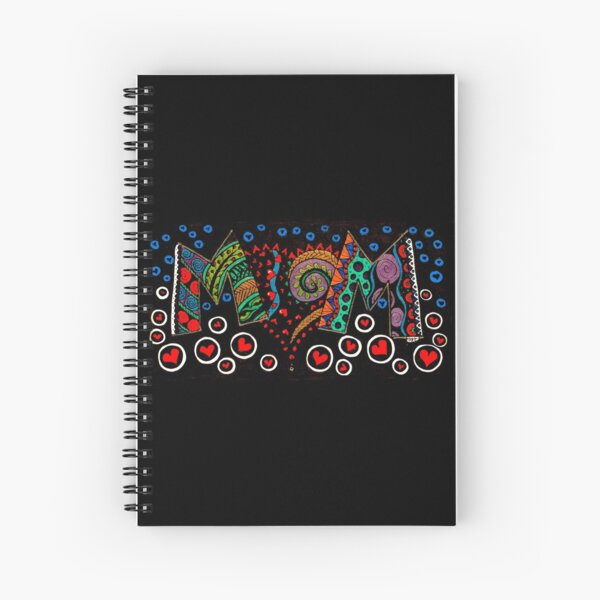 For the Love of Mom Spiral Notebook