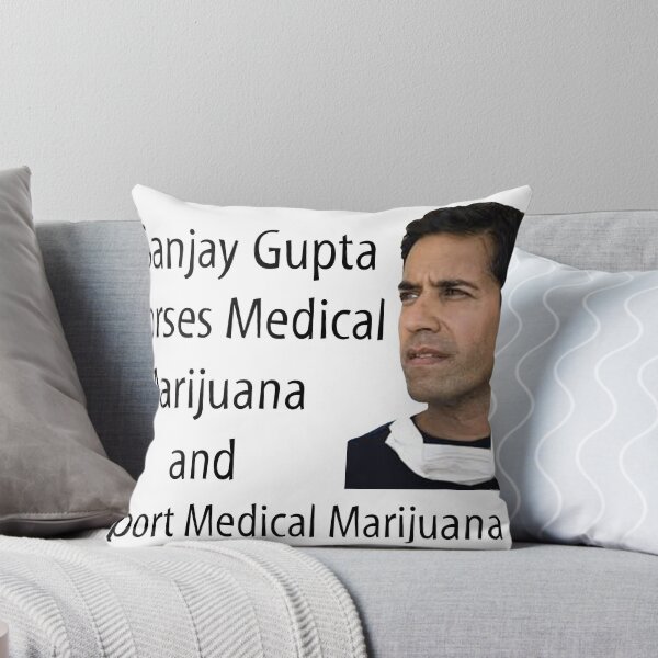 Item preview, Dr. Sanjay Gupta Endorses Medical Marijuana T-shirt  designed and sold by MarijuanaTshirt.