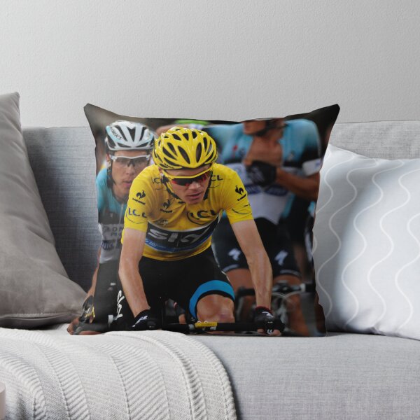 Chris Froome Throw Pillow