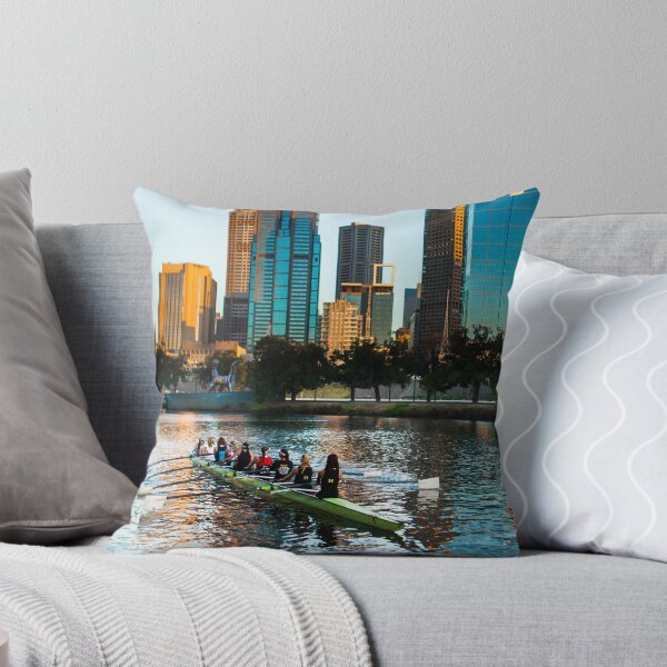 Item preview, Rowers on the Yarra River, Melbourne, Australia designed and sold by jamjarphotos.