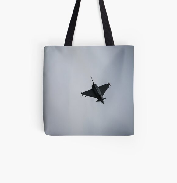 The Eurofighter Typhoon at Eastbourne Airbourne show All Over Print Tote Bag