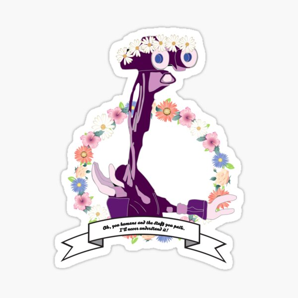 Vista previa del artículo con la obra «Flower Power Droid!», diseñado y vendido por SimplyDeVine100.