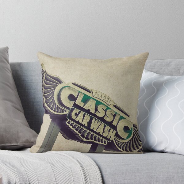 Item preview, Flying Wings Classic Car Wash Sign designed and sold by Honey Malek.