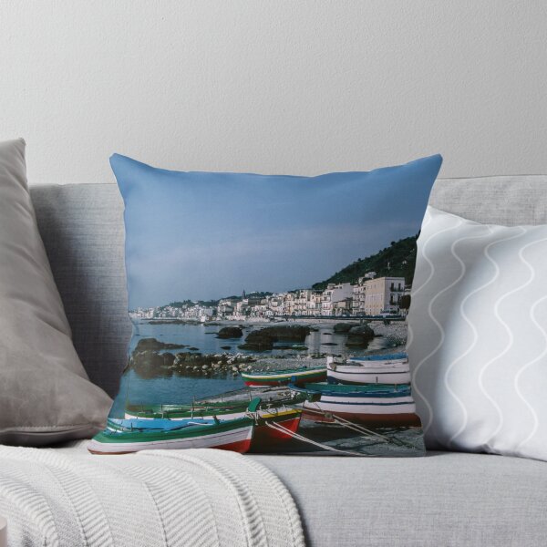 Item preview, Boats on beach Giardini Naxos 19840329 0005 designed and sold by Fred Mitchell.