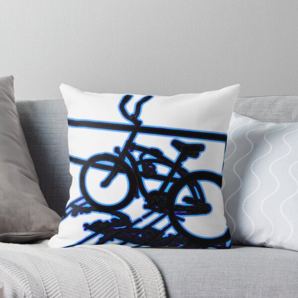 Aperçu de l'œuvre Boardwalk Bicycle Blue créée et vendue par GalleryThree.