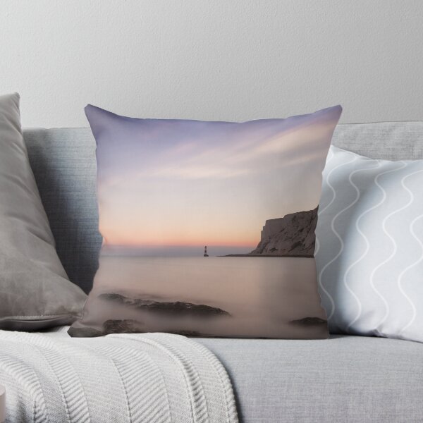 Beachy head sunset, 300 second exposure Throw Pillow
