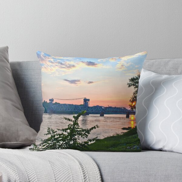 Item preview, Sunset Over Baring Cross Bridge designed and sold by Lisa Putman.