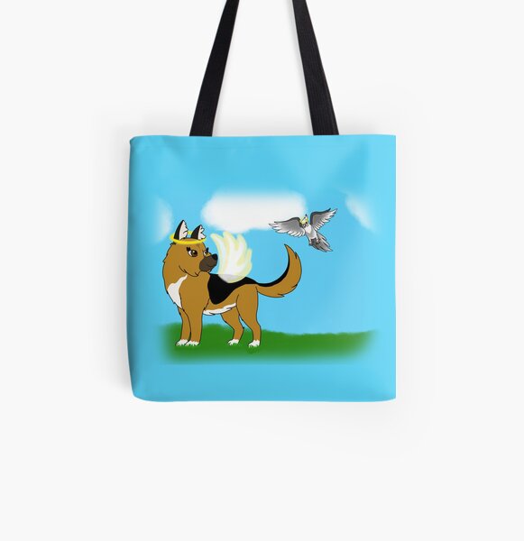 German Shepherd Sunglasses Canvas tote Bag for Women Large Tote Bags Heavy Duty Reusable Grocery Bags Casual Shoulder Handbag for Girls