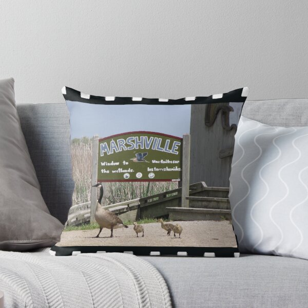 Point Pelee The Psychedelic Trip #11 by Elisabeth and Barry King™ Throw Pillow