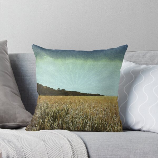 Point Pelee The Psychedelic Trip #36 by Elisabeth and Barry King™ Throw Pillow