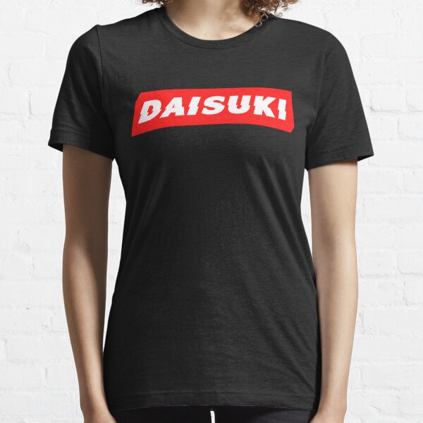 Daisuki • T-shirt Black – Kaomoji ® Official