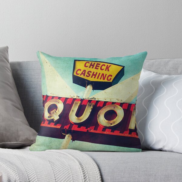 Item preview, Check Cashing And Liquor Retro Sign designed and sold by Honey Malek.