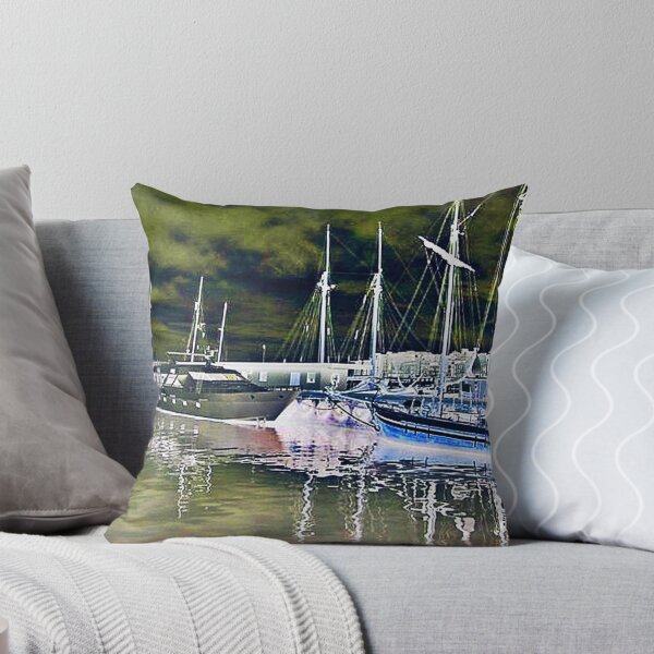 Item preview, Harbour at night designed and sold by George Hutton Hunter.