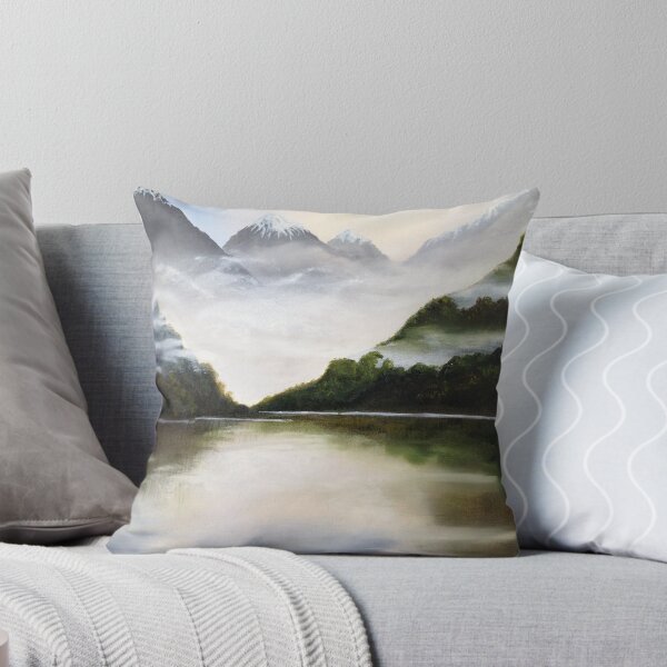 Kiwi Country Throw Pillow