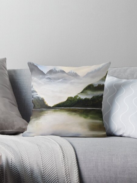 Kiwi Country Throw Pillow