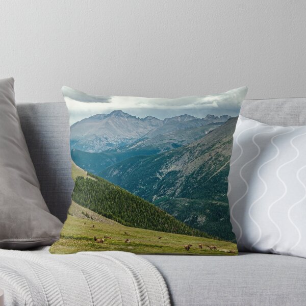 Aperçu de l'œuvre Longs Peak Elk Troupeau créée et vendue par Gregory J Summers.