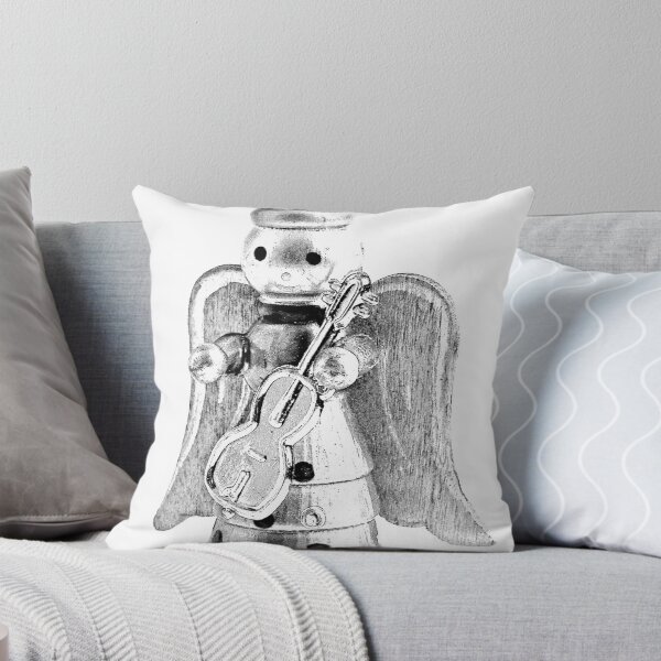 Item preview, Christmas Angel Ornament. Holiday Christmas Digital Engraving Image designed and sold by Digital Eclectica.