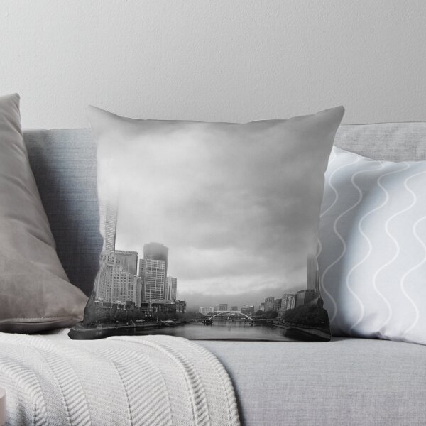 Morning Melbourne Storm - Victoria - Australia Throw Pillow