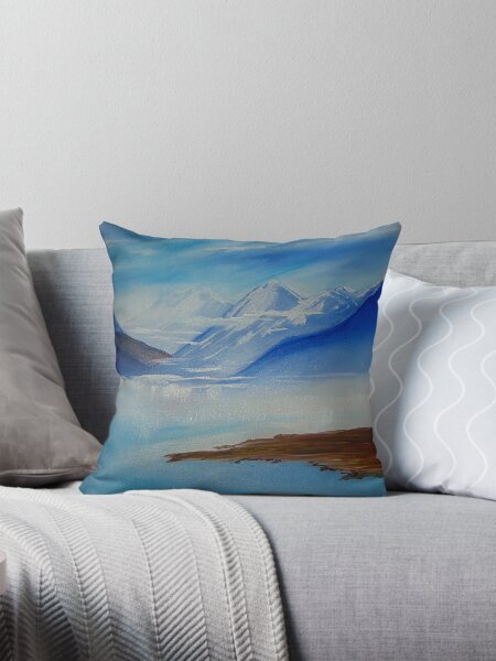 Another Blue Day Downunder Throw Pillow