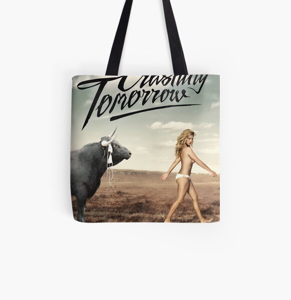 Crashing Tomorrow 'White Bikini' Poster All Over Print Tote Bag