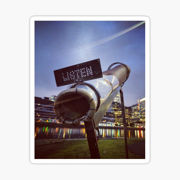 LISTEN Sticker