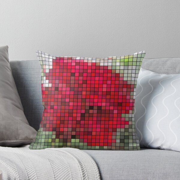 Item preview, Red Rose Edges Mosaic designed and sold by TravelPhotoArt.