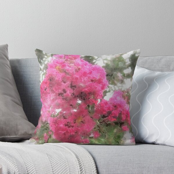 Item preview, Crape Myrtle Watercolor designed and sold by TravelPhotoArt.