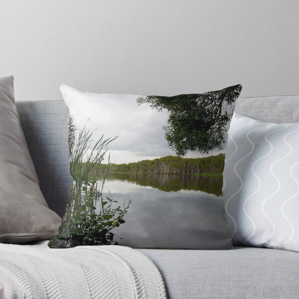 Item preview, lake ainsworth grey clouds designed and sold by GrowingWild.