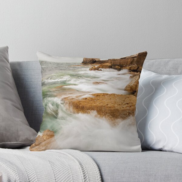 Item preview, Waves crashing over Portland Bill designed and sold by Ian Middleton.