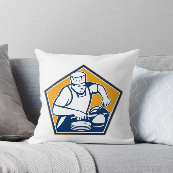 Item preview, Chef Cook Slicing Ham Retro designed and sold by patrimonio.