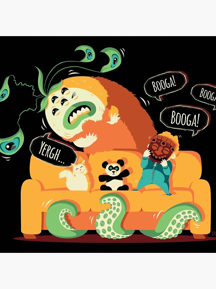 Thumbnail 2 of 2, Tote Bag, Booga, Booga, Booga! designed and sold by Bertorious.