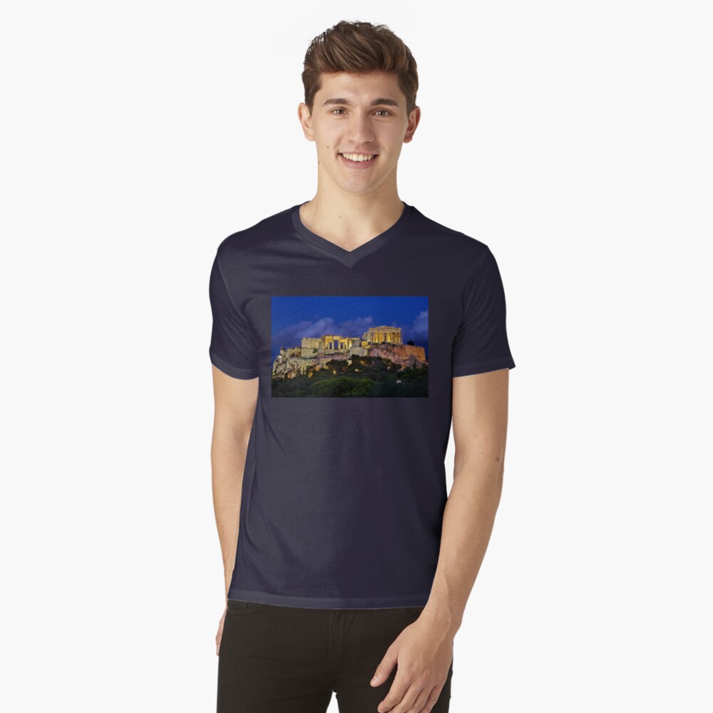 Item preview, V-Neck T-Shirt designed and sold by Cretense72.