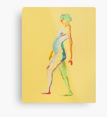 Red nose Metal Print