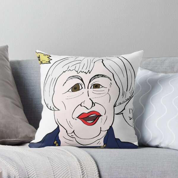 Item preview, Janet YELLEN caricature politique designed and sold by Binary-Options.