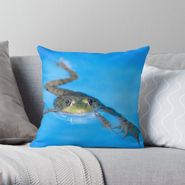 Breast Stroke Throw Pillow