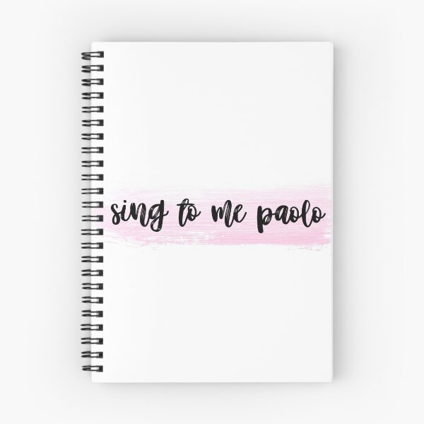 Item preview, Sing to Me Paolo designed and sold by elawson715.