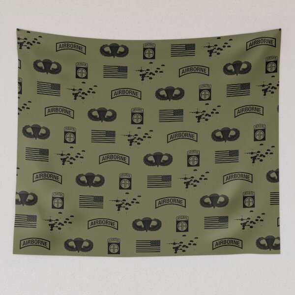 Item preview, 82nd Airborne Division Pattern (Green) designed and sold by Jared Davies.