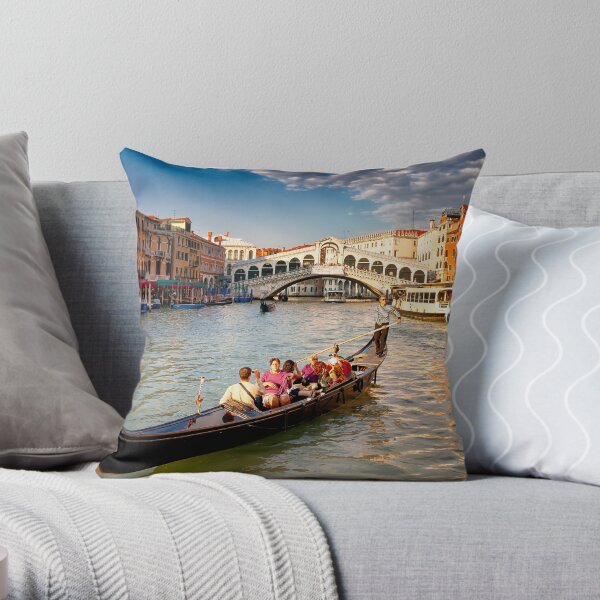 Classic Venice Throw Pillow