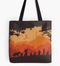 Neun Gefährten Tote Bag