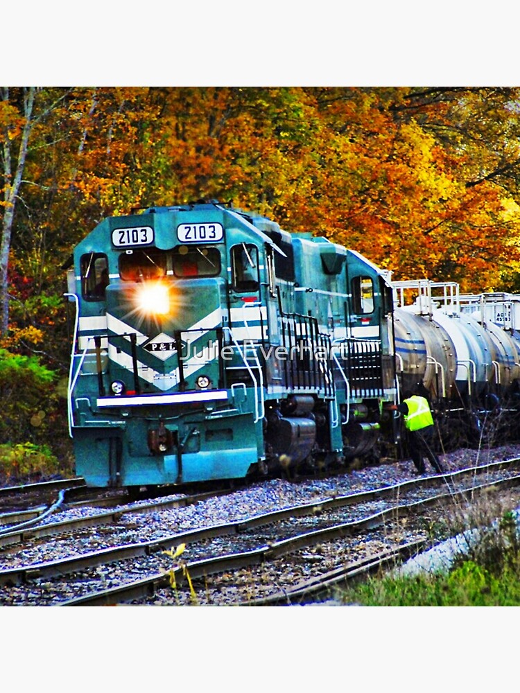 Train in Fall by julev69
