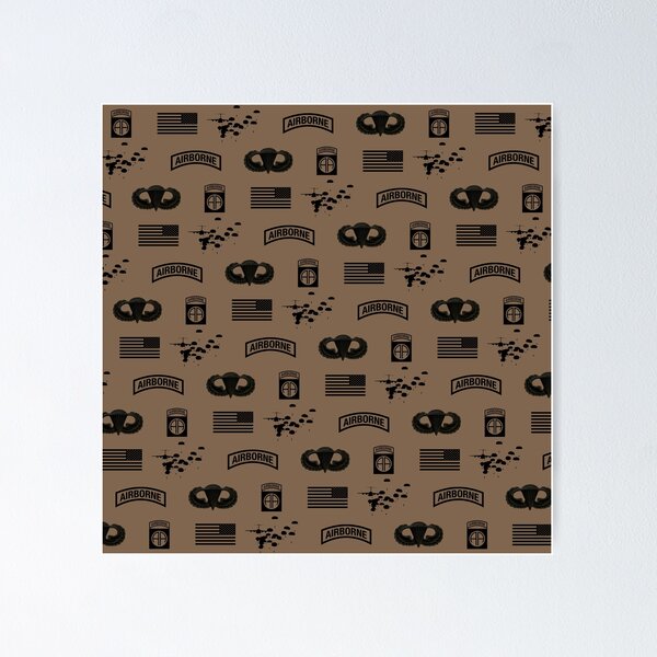 Item preview, 82nd Airborne Division Pattern (Brown) designed and sold by Jared Davies.