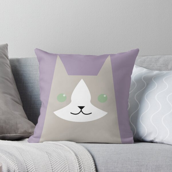 Item preview, Grey and white cat designed and sold by psygon.