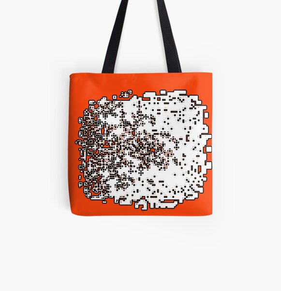 Polka Dot Creature #3 All Over Print Tote Bag