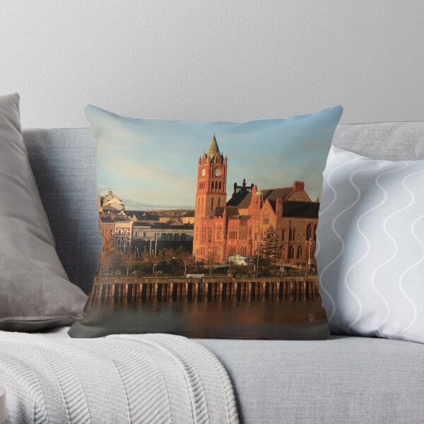 The Guildhall Throw Pillow