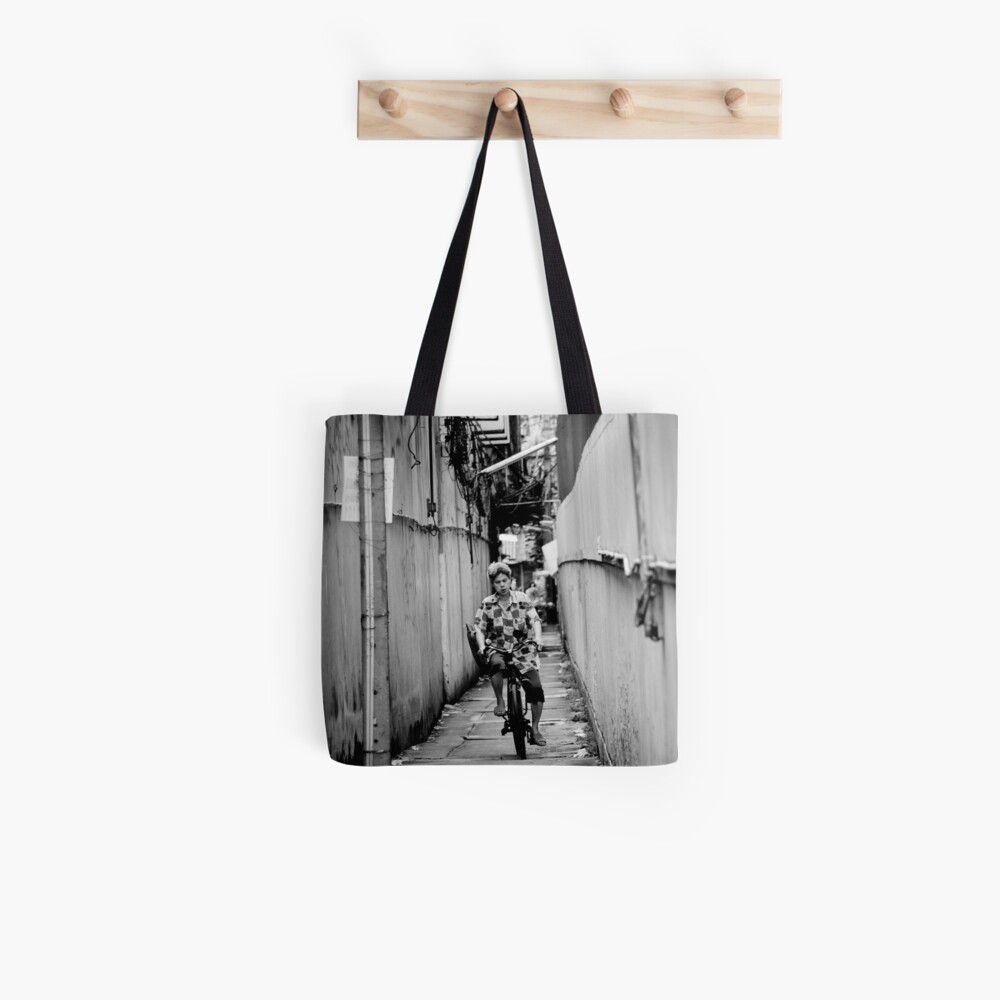 Bicycle Errands, Bangkok, Thailand Tote Bag