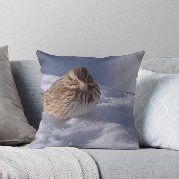 Item preview, Song Sparrow in Snow designed and sold by cherylorraine.
