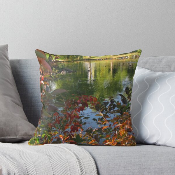 Item preview, Peaceful fall at the pond designed and sold by dfrahm.