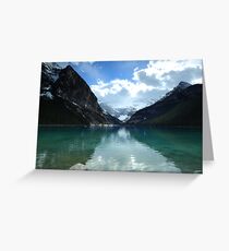 Tranquil afternoon at the lake Greeting Card
