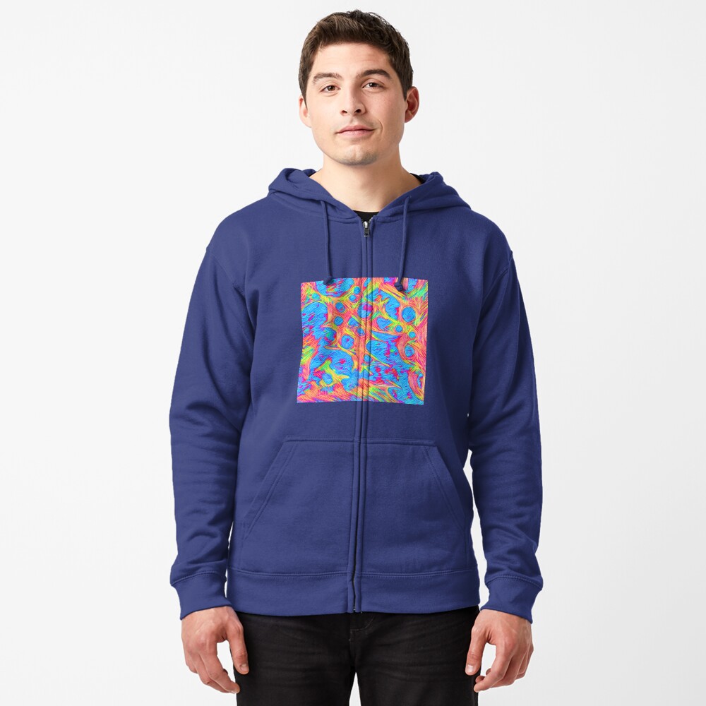 Item preview, Zipped Hoodie designed and sold by blackhalt.